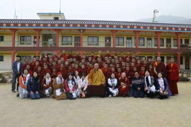 Rigzin Chenpo RPC with Jonang Little Lama Family, Kathmandu, 2016